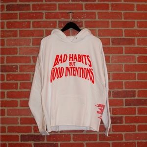 VLONE White and Red Men's Sweater